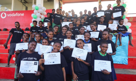 Nearly 100 young footballers in PVFA graduate from ‘yut rise up’ workshops