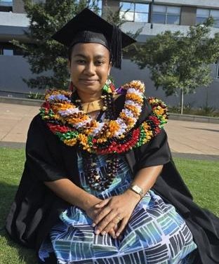 First Ni-Vanuatu graduates with Master’s in Infectious Disease Intelligence